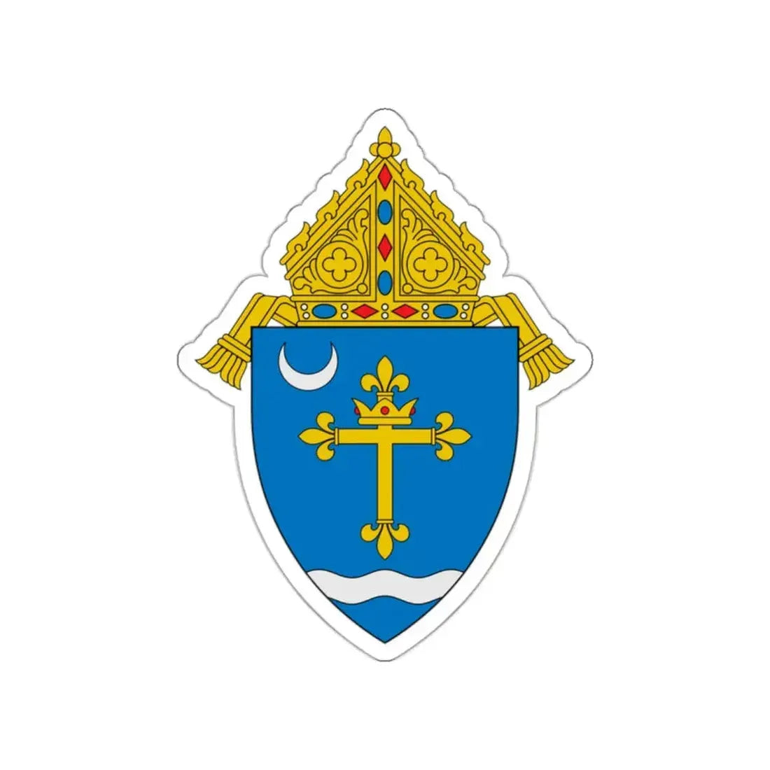 Archdiocese of St. Louis - STICKER Vinyl Die-Cut Decal White Die-Cut 2 Inch - The Sticker Space