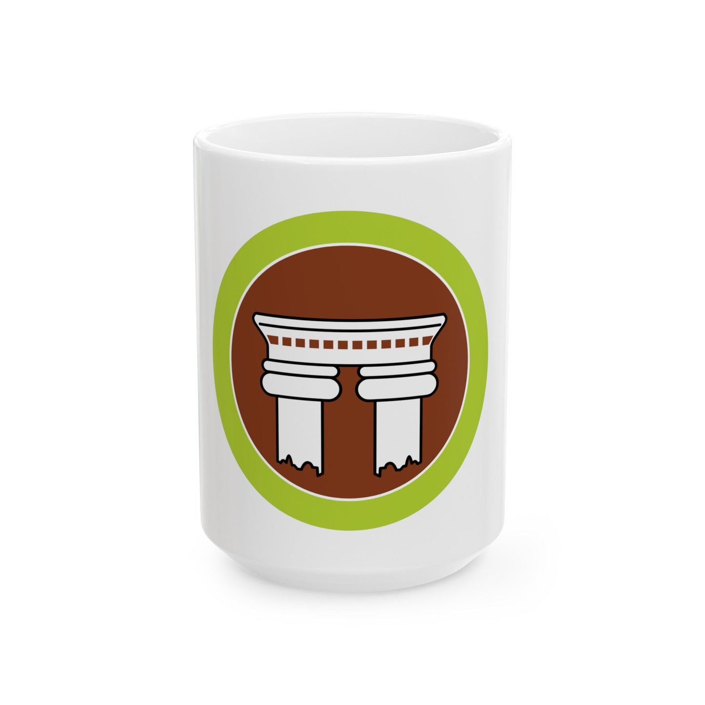 Architecture (Boy Scout Merit Badge) White Coffee Mug-15oz-The Sticker Space