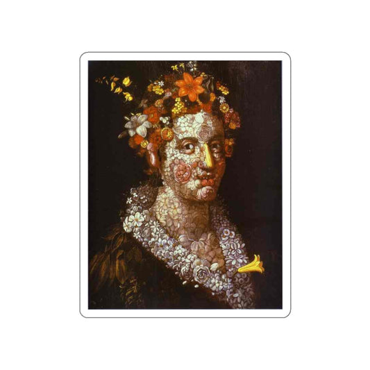 ARCIMBOLDO, Giuseppe - 14 (Artwork) STICKER Vinyl Die-Cut Decal-White-The Sticker Space