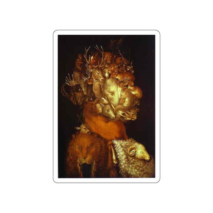 ARCIMBOLDO, Giuseppe - 7 (Artwork) STICKER Vinyl Die-Cut Decal-White-The Sticker Space