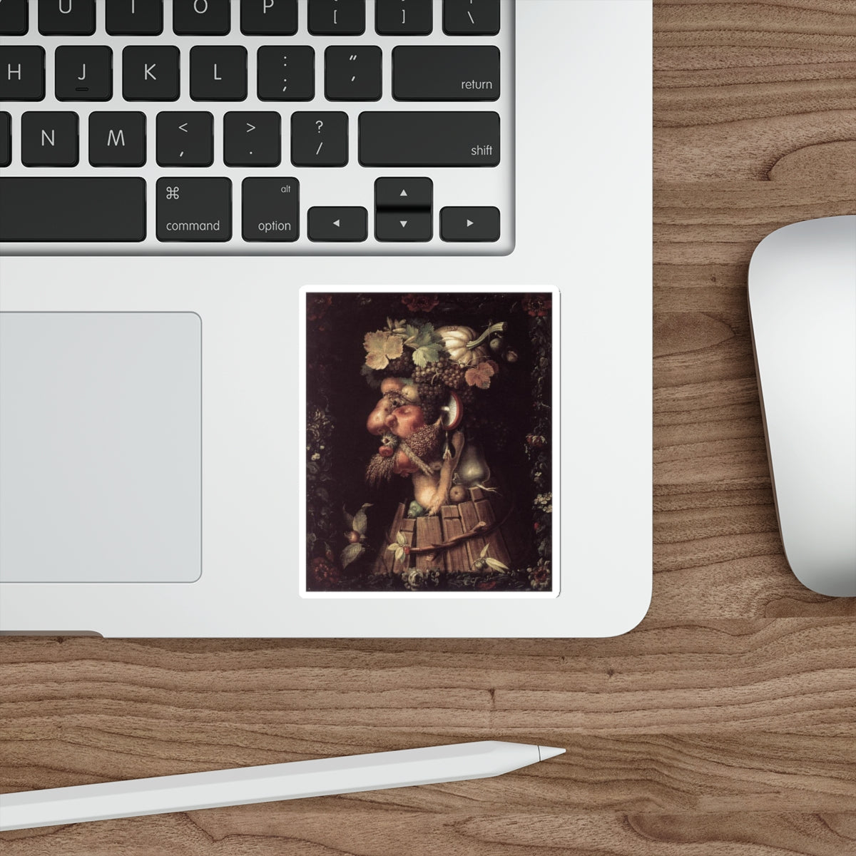 ARCIMBOLDO, Giuseppe - Autumn (Artwork) STICKER Vinyl Die-Cut Decal-The Sticker Space