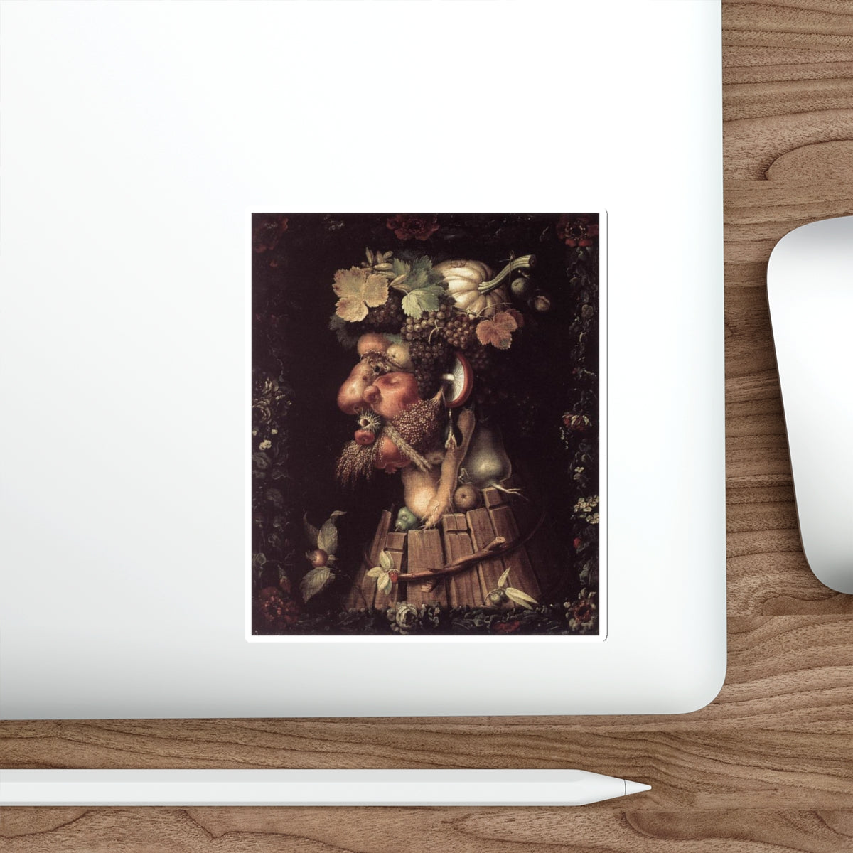 ARCIMBOLDO, Giuseppe - Autumn (Artwork) STICKER Vinyl Die-Cut Decal-The Sticker Space