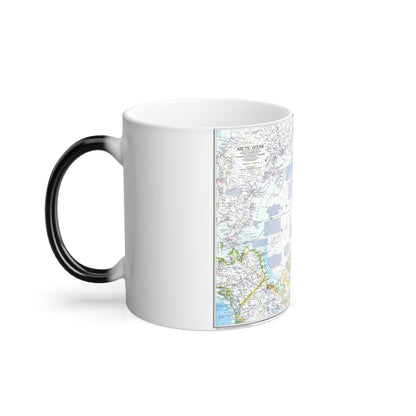 Arctic Ocean (1983) (Map) Color Changing Mug 11oz-11oz-The Sticker Space