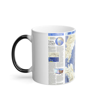 Arctic Ocean (1990) (Map) Color Changing Mug 11oz-11oz-The Sticker Space