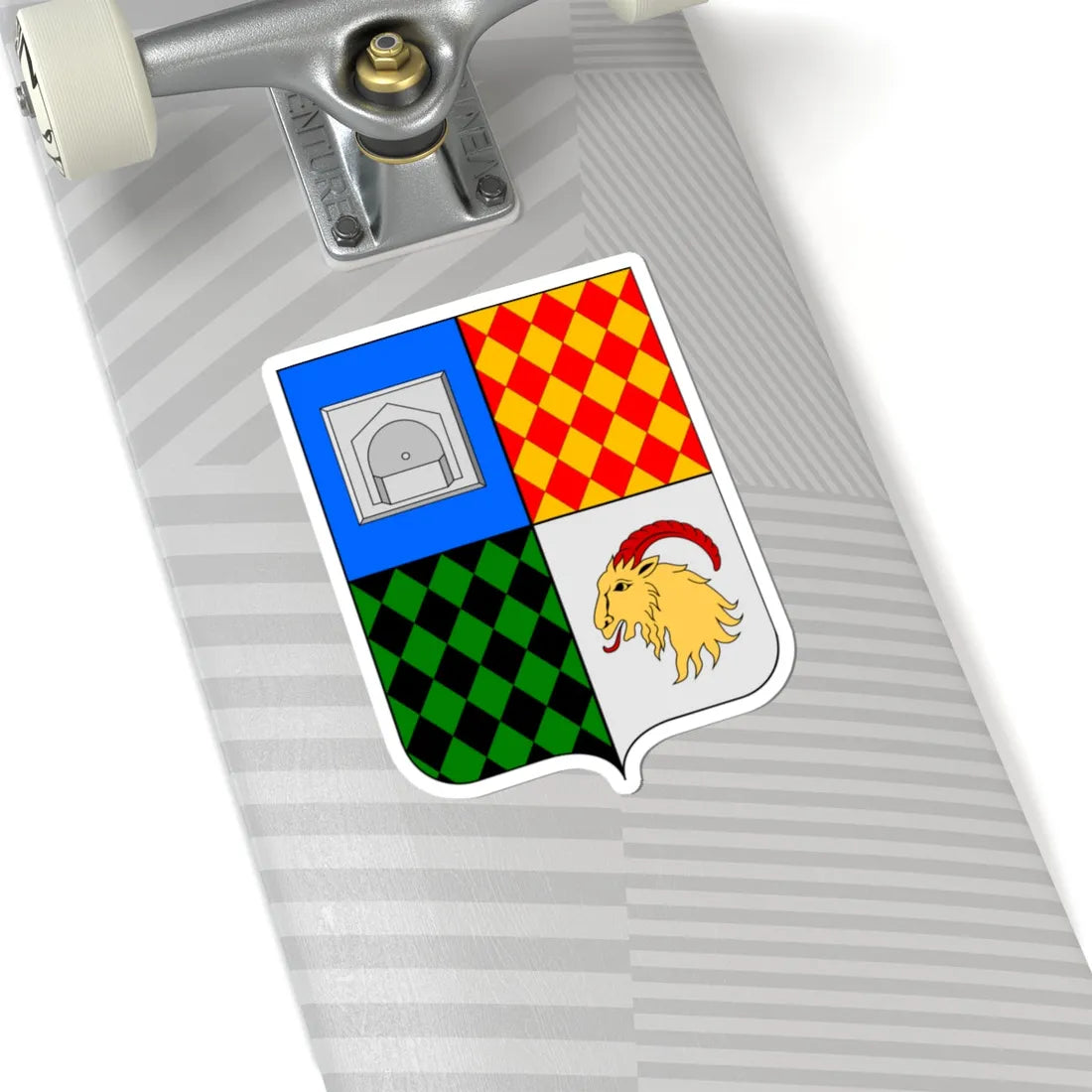 Arcumeggia-Stemma (Italy) (Coat of Arms) STICKER Vinyl Kiss-Cut Decal - The Sticker Space