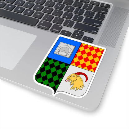 Arcumeggia-Stemma (Italy) (Coat of Arms) STICKER Vinyl Kiss-Cut Decal - The Sticker Space