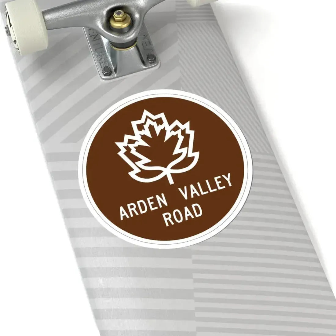 Arden Valley Road (New York) (Road Sign) STICKER Vinyl Kiss-Cut Decal - The Sticker Space