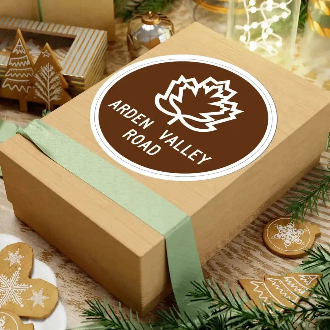 Arden Valley Road (New York) (Road Sign) STICKER Vinyl Kiss-Cut Decal - The Sticker Space