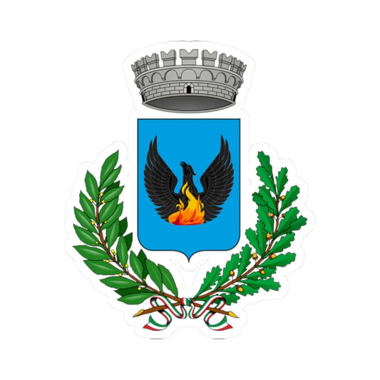 Ardesio-Stemma (Italy) (Coat of Arms) STICKER Vinyl Kiss-Cut Decal 2 Inch White - The Sticker Space