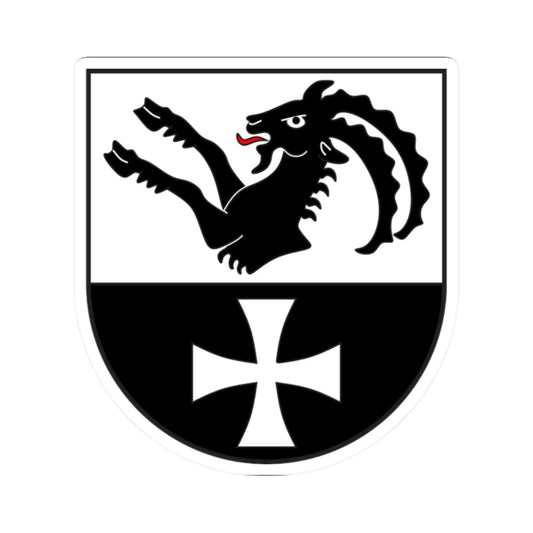 Ardez wappen (Switzerland) (Coat of Arms) STICKER Vinyl Kiss-Cut Decal 2 Inch White - The Sticker Space