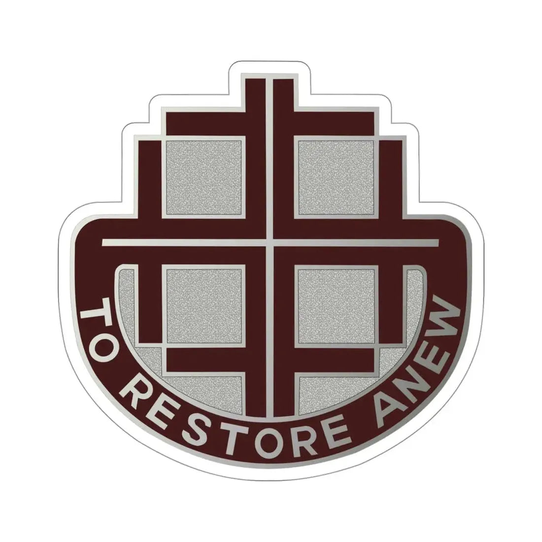 Area Dental Laboratory Alameda (U.S. Army) STICKER Vinyl Die-Cut Decal 4 Inch - The Sticker Space