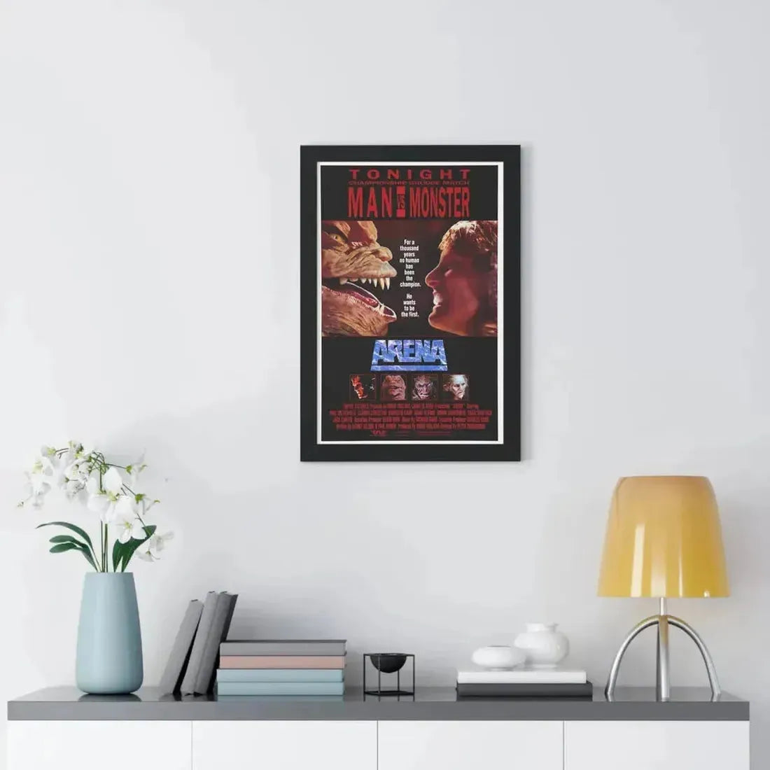 ARENA 1989 - Framed Movie Poster - The Sticker Space