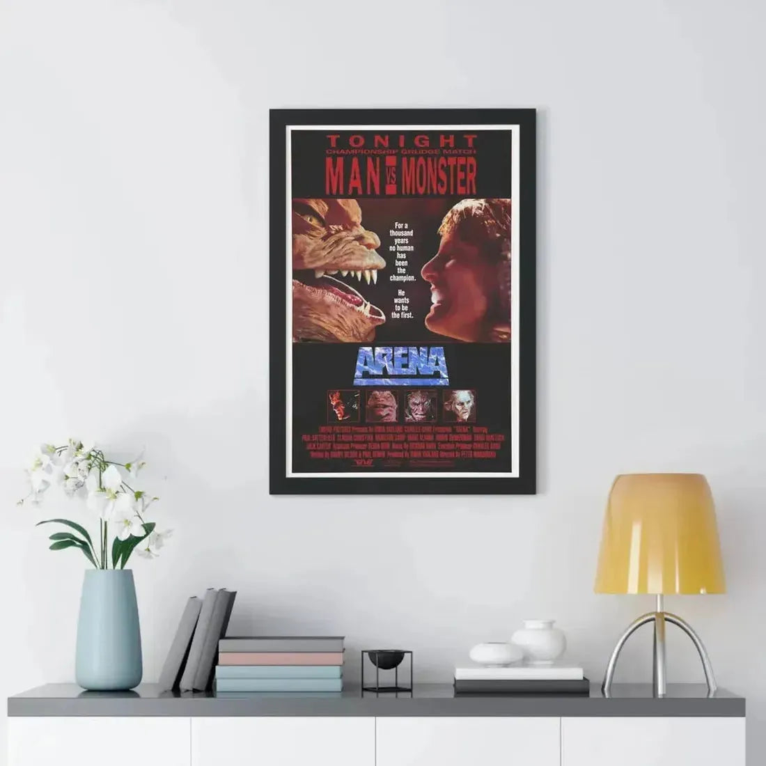 ARENA 1989 - Framed Movie Poster - The Sticker Space