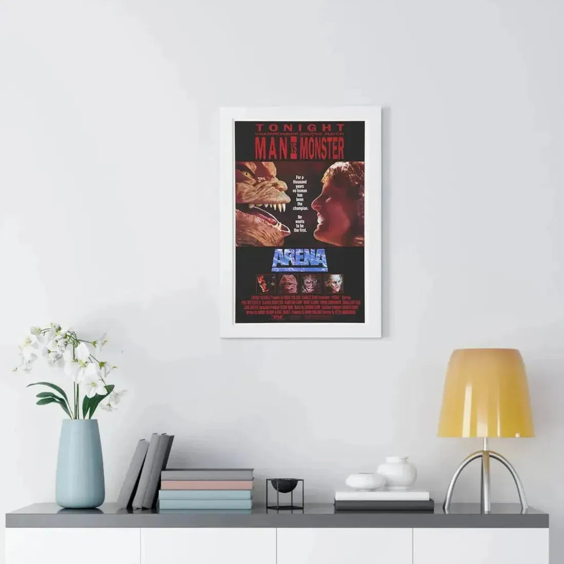 ARENA 1989 - Framed Movie Poster - The Sticker Space