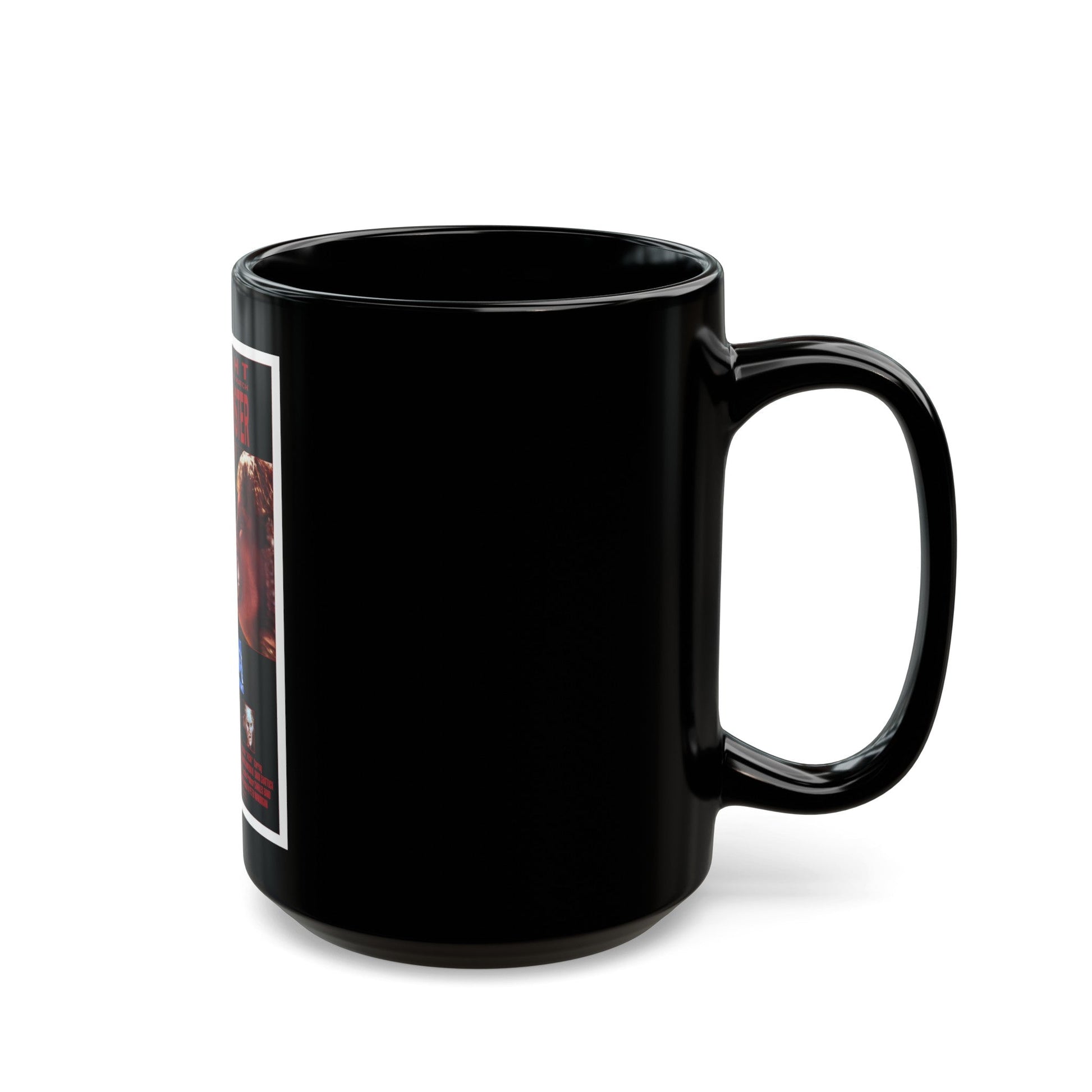 ARENA 1989 Movie Poster - Black Coffee Mug-The Sticker Space