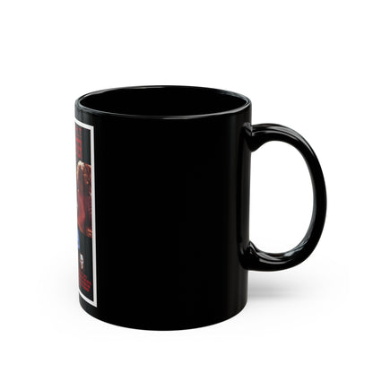 ARENA 1989 Movie Poster - Black Coffee Mug-The Sticker Space