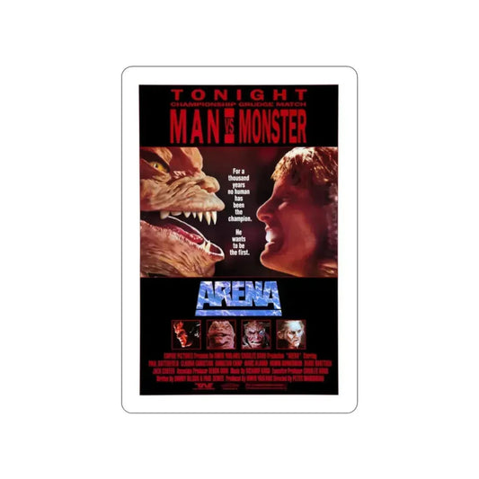 ARENA 1989 Movie Poster STICKER Vinyl Die-Cut Decal 2 Inch - The Sticker Space