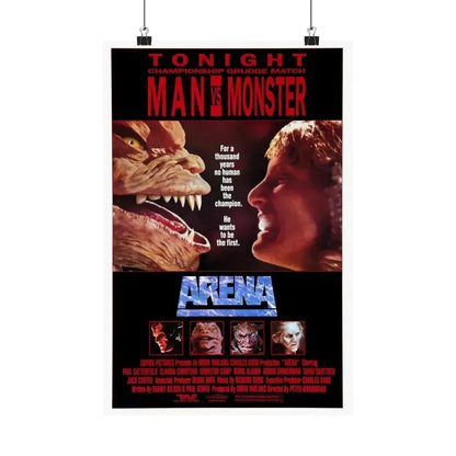 ARENA 1989 - Paper Movie Poster 12″ x 18″ Matte - The Sticker Space
