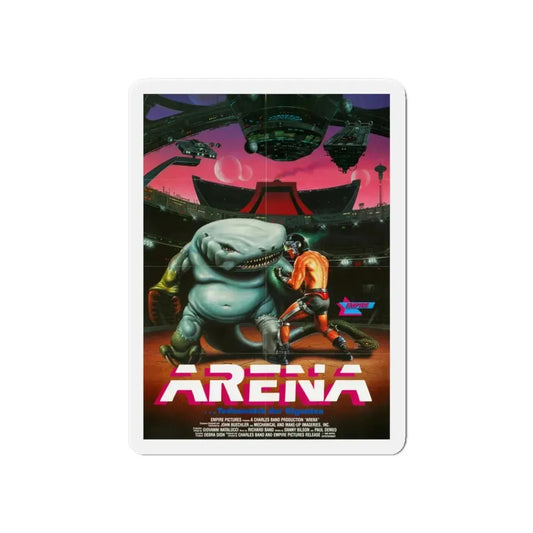 ARENA (GERMAN) 1989 Movie Poster - Refrigerator Magnet 6 Inch - The Sticker Space