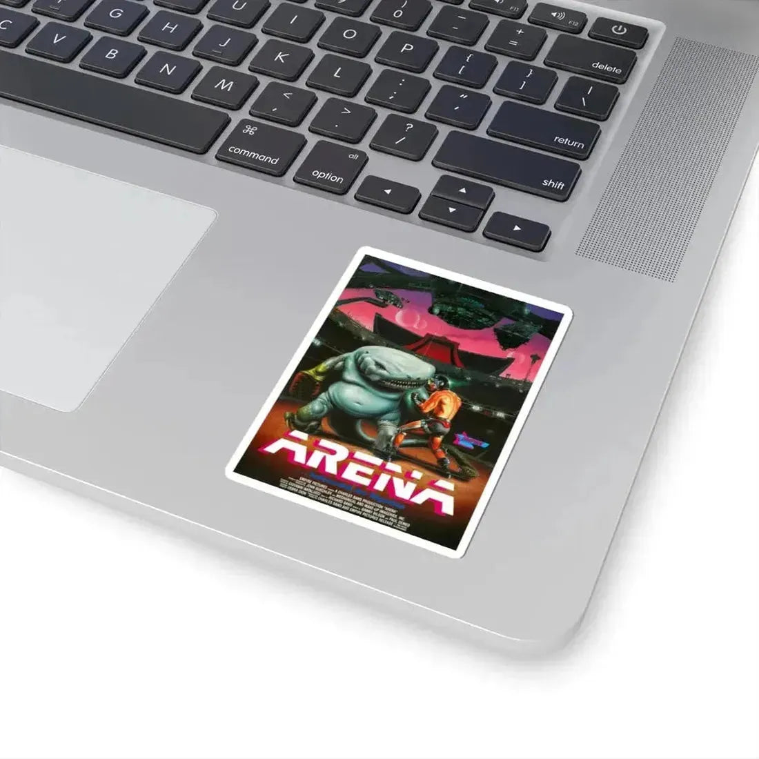 ARENA (GERMAN) 1989 Movie Poster - STICKER Vinyl Kiss-Cut Decal - The Sticker Space