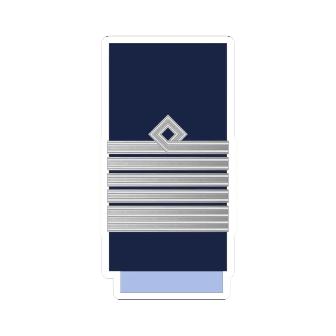 Argentina AirForce OF 5 (Argentina) (Military Rank) STICKER Vinyl Kiss-Cut Decal 2 Inch White - The Sticker Space