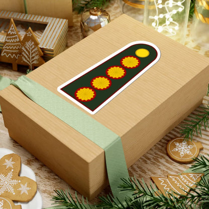 Argentina Army OF 9 (Argentina) (Military Rank) STICKER Vinyl Kiss-Cut Decal - The Sticker Space