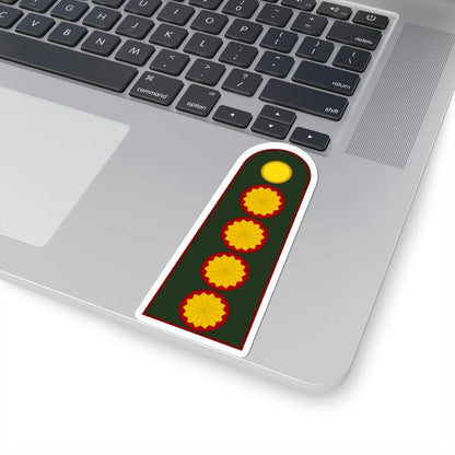 Argentina Army OF 9 (Argentina) (Military Rank) STICKER Vinyl Kiss-Cut Decal - The Sticker Space