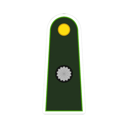 Argentina Army OF D (Argentina) (Military Rank) STICKER Vinyl Kiss-Cut Decal 3 Inch White - The Sticker Space