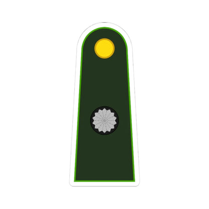 Argentina Army OF D (Argentina) (Military Rank) STICKER Vinyl Kiss-Cut Decal 4 Inch White - The Sticker Space