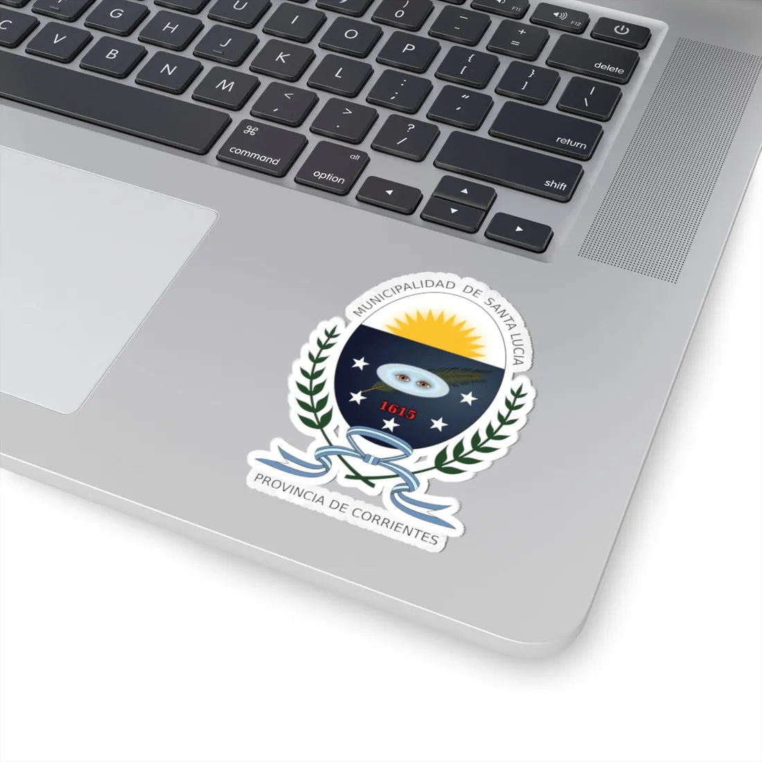 Argentina corrientes santalucia (Argentina) (Coat of Arms) STICKER Vinyl Kiss-Cut Decal - The Sticker Space