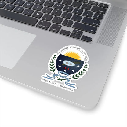 Argentina corrientes santalucia (Argentina) (Coat of Arms) STICKER Vinyl Kiss-Cut Decal - The Sticker Space