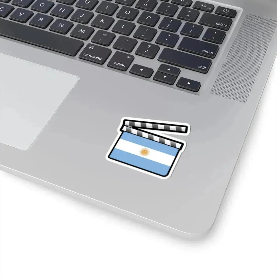 Argentina film clapperboard (Argentina) STICKER Vinyl Kiss-Cut Decal - The Sticker Space