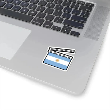 Argentina film clapperboard (Argentina) STICKER Vinyl Kiss-Cut Decal - The Sticker Space