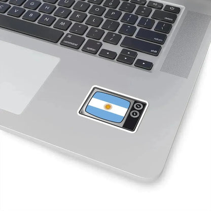 Argentina flag tv (Argentina) STICKER Vinyl Kiss-Cut Decal - The Sticker Space