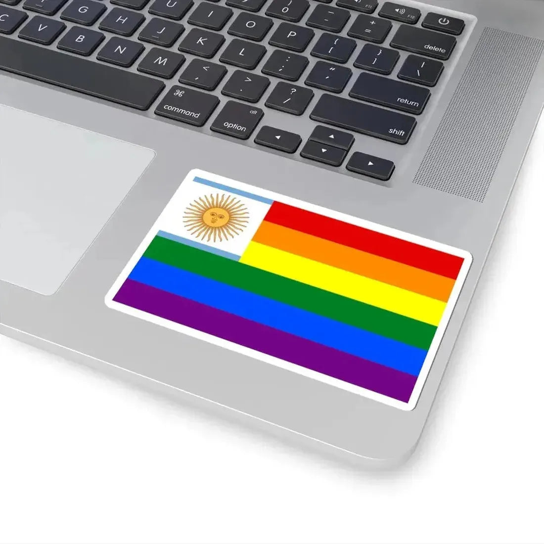 Argentina Gay flag (Argentina) STICKER Vinyl Kiss-Cut Decal - The Sticker Space