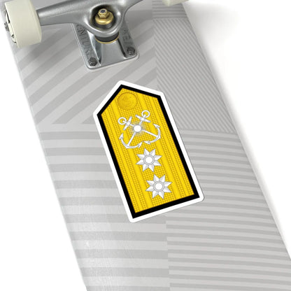 Argentina Navy OF 7 (Argentina) (Military Rank) STICKER Vinyl Kiss-Cut Decal - The Sticker Space