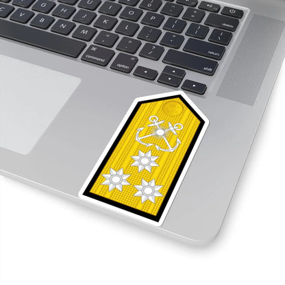 Argentina Navy OF 8 (Argentina) (Military Rank) STICKER Vinyl Kiss-Cut Decal - The Sticker Space