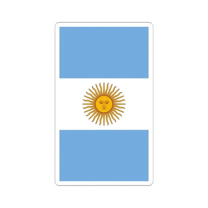 Argentine Naval Aviation fin flash (Argentina) STICKER Vinyl Kiss-Cut Decal 3 Inch White - The Sticker Space
