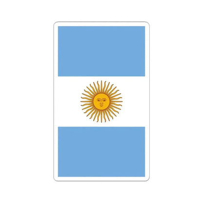 Argentine Naval Aviation fin flash (Argentina) STICKER Vinyl Kiss-Cut Decal 4 Inch White - The Sticker Space