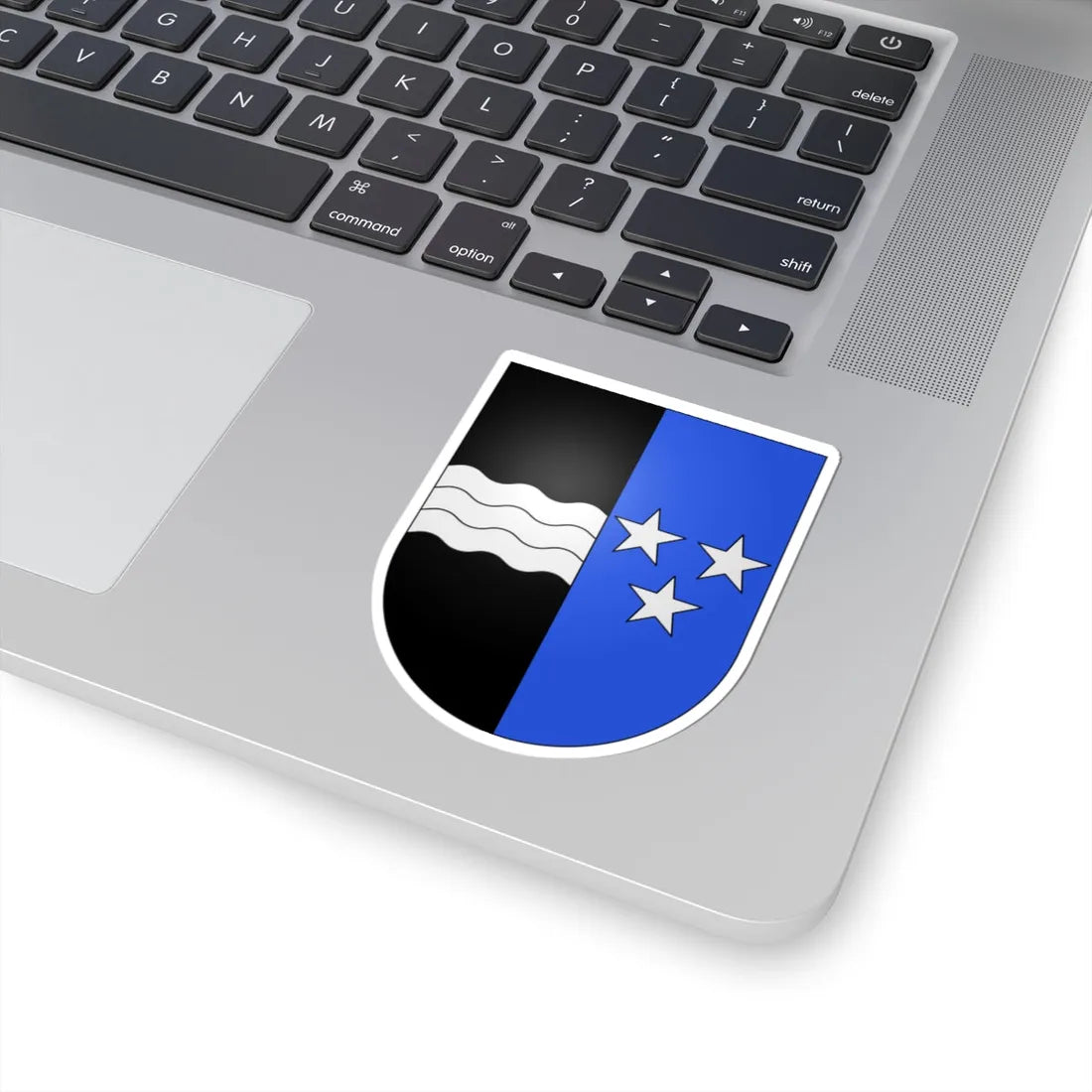 Argovie-coat of arms (Switzerland) (Coat of Arms) STICKER Vinyl Kiss-Cut Decal - The Sticker Space