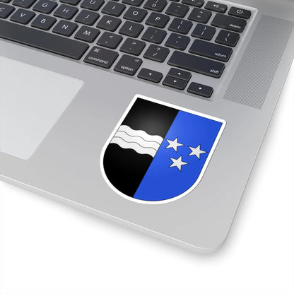 Argovie-coat of arms (Switzerland) (Coat of Arms) STICKER Vinyl Kiss-Cut Decal - The Sticker Space