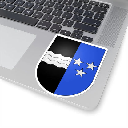 Argovie-coat of arms (Switzerland) (Coat of Arms) STICKER Vinyl Kiss-Cut Decal - The Sticker Space