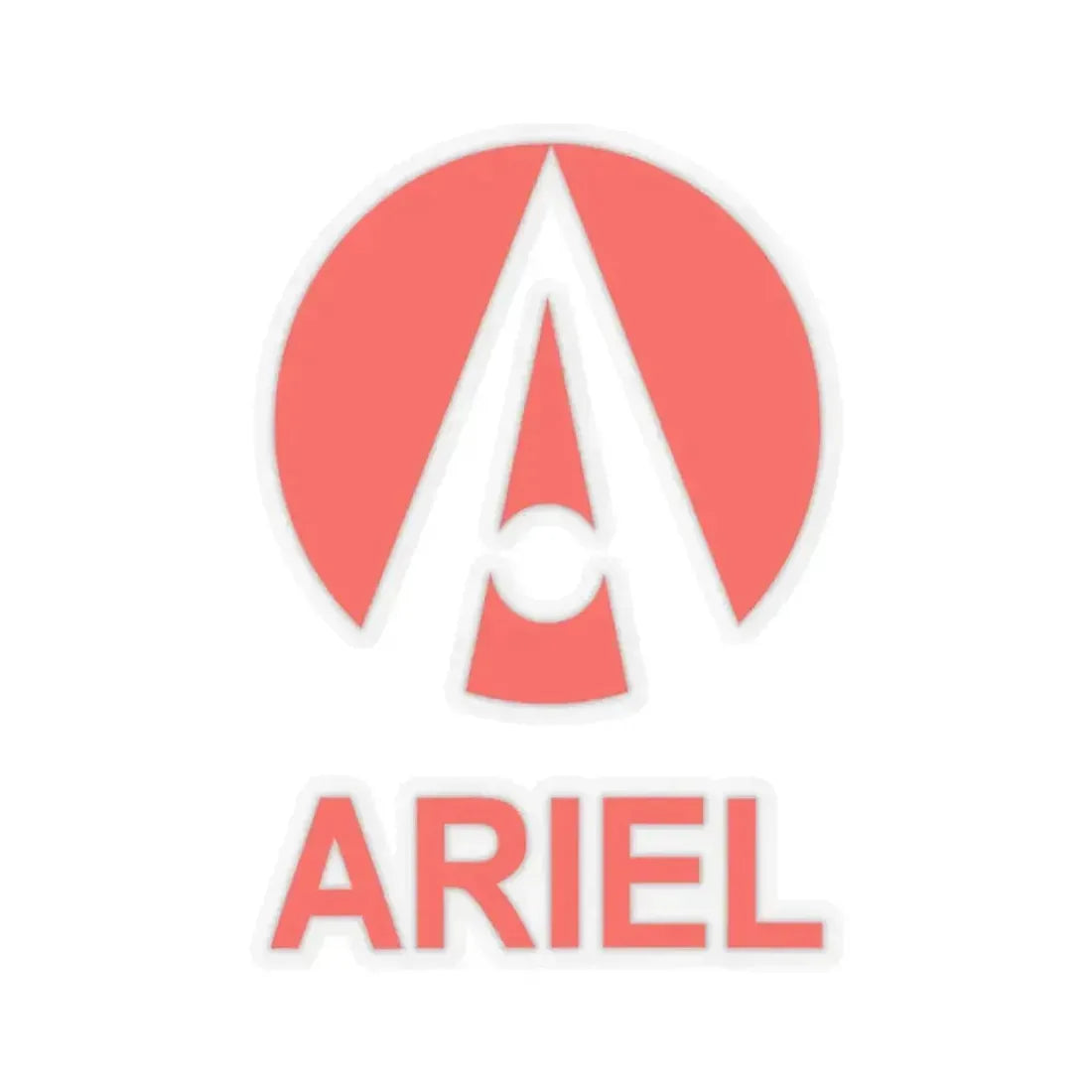 Ariel Motor Company Ltd. (Logo) STICKER Vinyl Kiss-Cut Decal 4 Inch Transparent - The Sticker Space