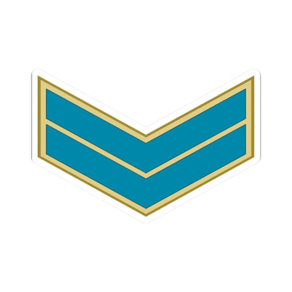 Arif   Egyptian Air Force (Egypt) (Military Rank) STICKER Vinyl Kiss-Cut Decal 2 Inch White - The Sticker Space