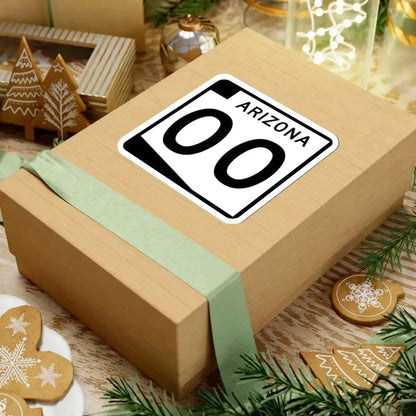 Arizona 00 template (Arizona) (Road Sign) STICKER Vinyl Kiss-Cut Decal - The Sticker Space