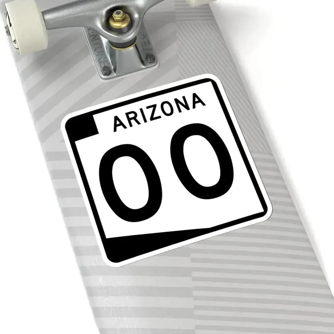 Arizona 00 template (Arizona) (Road Sign) STICKER Vinyl Kiss-Cut Decal - The Sticker Space