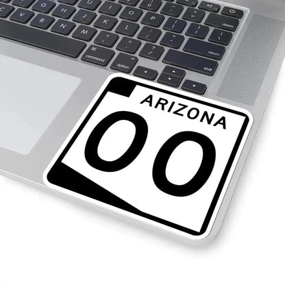 Arizona 00 template (Arizona) (Road Sign) STICKER Vinyl Kiss-Cut Decal - The Sticker Space