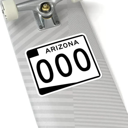 Arizona 000 template (Arizona) (Road Sign) STICKER Vinyl Kiss-Cut Decal - The Sticker Space