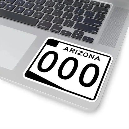 Arizona 000 template (Arizona) (Road Sign) STICKER Vinyl Kiss-Cut Decal - The Sticker Space