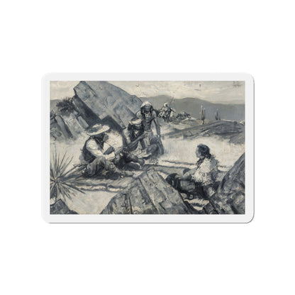 Arizona, 1939 (Magazine Illustration) Refrigerator Magnet-4" x 4"-The Sticker Space